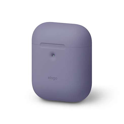 Elago Airpods 2 Silicone Case - Lavender Gray