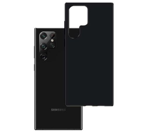 3mk ochranný kryt Matt Case pre Samsung Galaxy S22 Ultra (SM-S908), černá