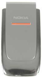 Nokia 6060 predný kryt strieborný