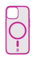 Cellularline Pop Mag s podporou Magsafe pre Apple iPhone 15, číry / ružový
