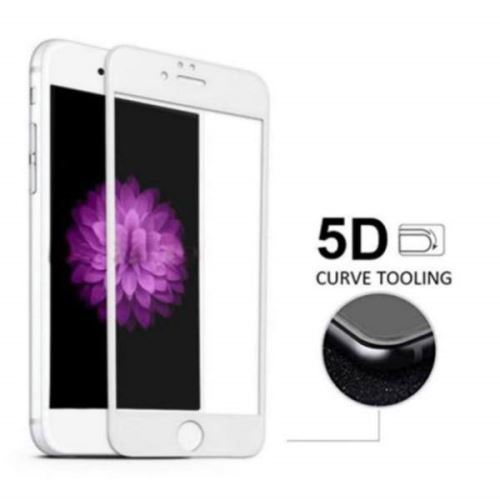 Iphone 6,6S 5D tvrdené sklo White