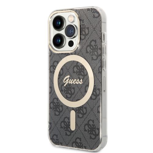 Guess IML 4G MagSafe Zadní Kryt pre iPhone 15 Pro