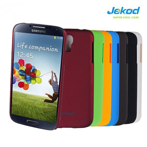 JEKOD Super Cool puzdro Orange pre Samsung i9500/i9505 Galaxy S4