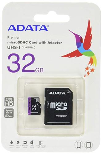 ADATA 32GB MicroSDHC Premier UHS-I Class 10
