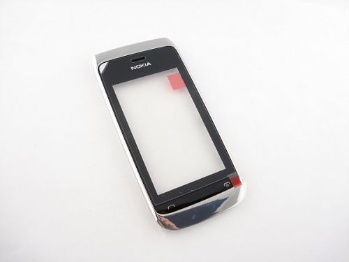 Nokia Asha 309, 310 White predný kryt vr. dotyku