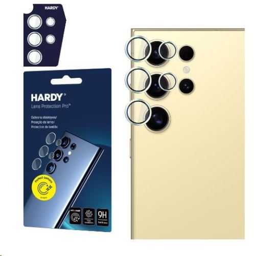 3mk ochrana kamery HARDY Lens Protection Pro pre Galaxy S24 Ultra Yellow