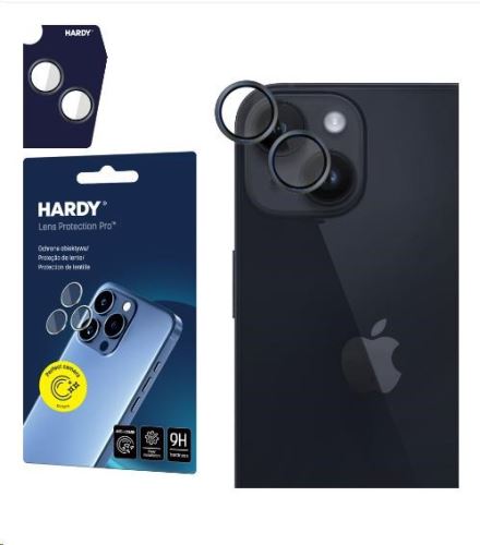 3mk ochrana kamery HARDY Lens Protection Pro pre iPhone 15/15 Plus Black