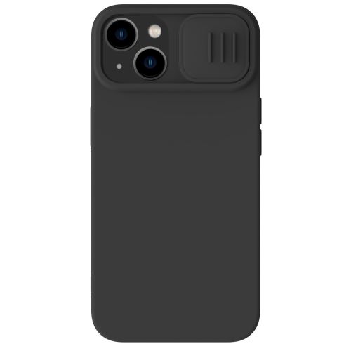 Nillkin CamShield Silky Magnetic Silikonový Kryt pre Apple iPhone 15 Plus Black