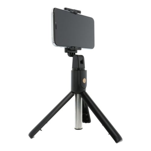 K07 Kombinovaná selfie tyč so statívom a diaľkovým ovládaním bluetooth black