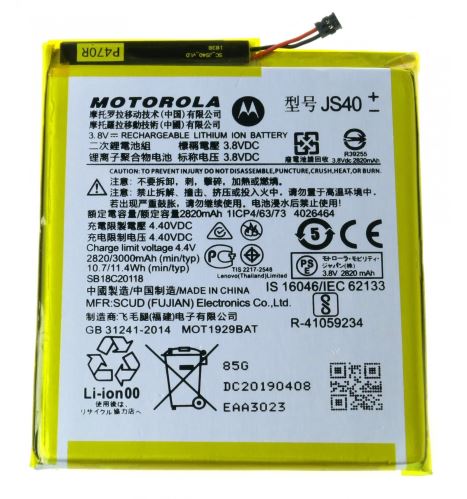 JS40 Motorola batéria 3000mAh Li-Ion (Service Pack)