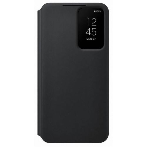 EF-ZS901CBE Samsung Clear View Cover pre Galaxy S22 Black (Pošk. Balení)