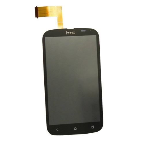 HTC Desire V LCD displej + dotyk Black (bez rámika)