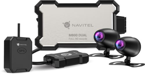 ZÁZNAMOVÁ KAMERA NA MOTORKU NAVITEL M800 DUAL