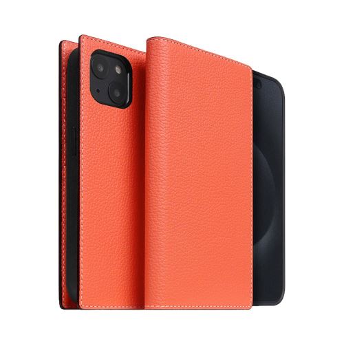 SLG Design puzdro D8 Neon Full Grain Leather Diary pre iPhone 15