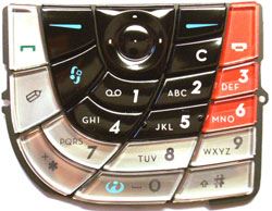 Nokia 7610 klávesnica červená