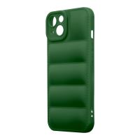 OBAL:ME Puffy Kryt pre Apple iPhone 13 Dark Green