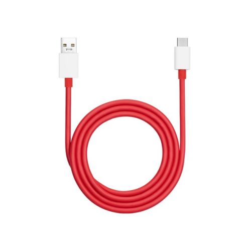 OnePlus SUPERVOOC Charge USB-A/USB-C Datový Kabel 10A 1m Red