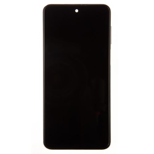 LCD displej + dotyk + predný kryt pre Xiaomi Redmi Note 9S White (Service Pack)