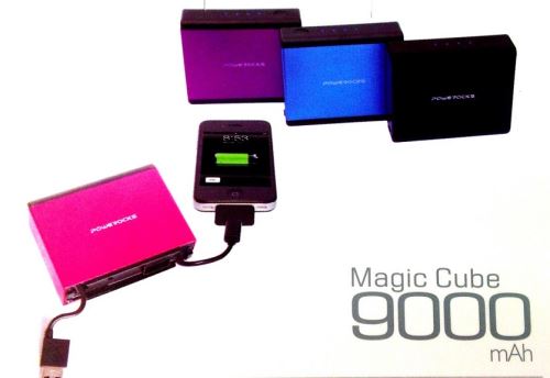 Powerocks Magic Cube - externá batéria 9000mAh Purple (EU Blister)