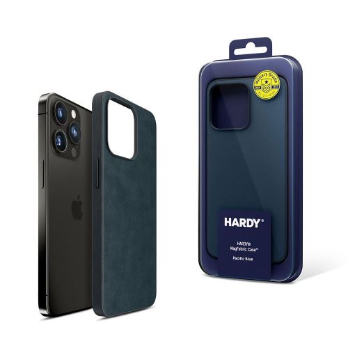 3mk ochranný kryt HARDY MagFabric Case pre Apple iPhone 15 Pro, Pacific