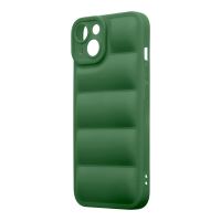 OBAL:ME Puffy Kryt pre Apple iPhone 14 Dark Green