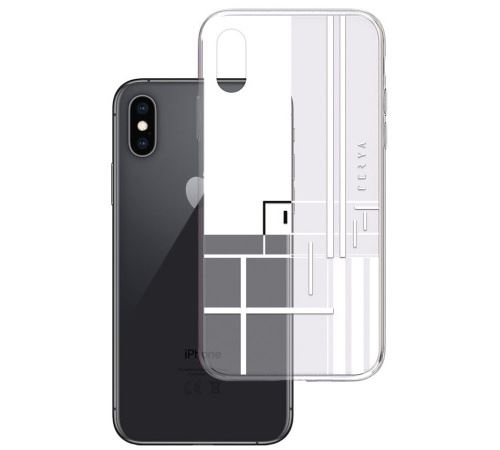 3mk ochranný kryt Ferya Slim case pre Apple iPhone Xs Max, LINE White