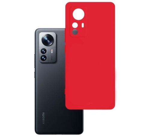 3mk ochranný kryt Matt Case pre Xiaomi 12 Pro, strawberry/červená