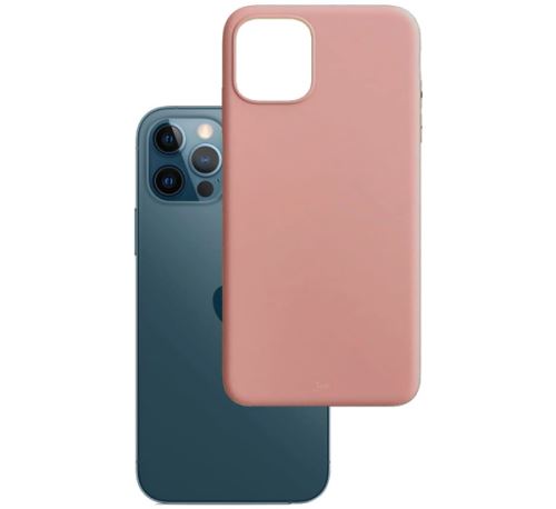3mk ochranný kryt Matt Case pre Apple iPhone 13 Pro Max, lychee/růžová