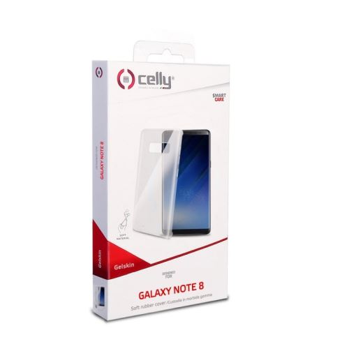 Celly TPU Puzdro Transparent pre Samsung Note 8