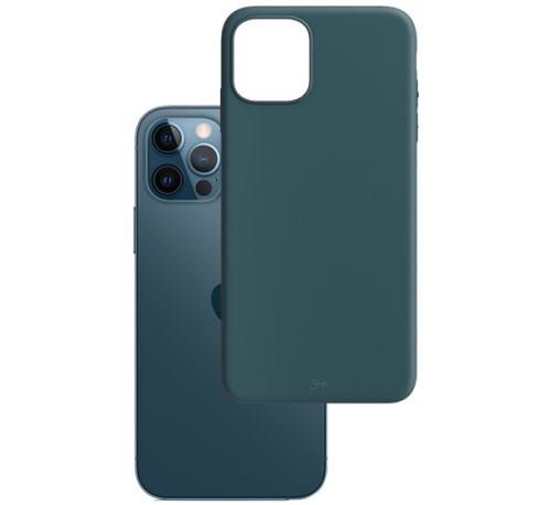 3mk ochranný kryt Matt Case pre Apple iPhone 13 Pro, lovage/tmavě zelená