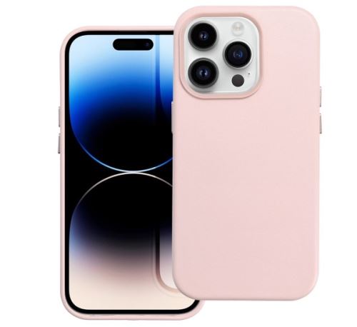 Kryt ochranný Mag Cover pro Apple iPhone 14 Pro, kožený