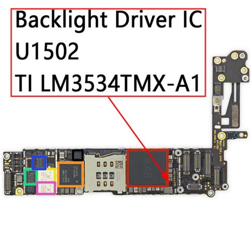 Apple iPhone 6/6+ IC backlight U1502