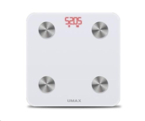 UMAX váha Smart Scale US20M chytrá osobní váha - bluetooth, maximální zátěž 150kg