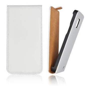 ForCell Slim Flip puzdro White pre Samsung G900 Galaxy S5