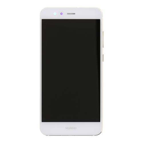 Huawei P10 Lite LCD displej + dotyk + predný kryt White (OEM)