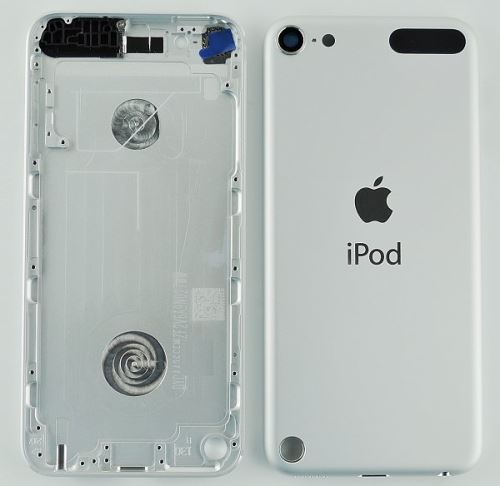 iPod Touch 5 zadný kryt strieborný