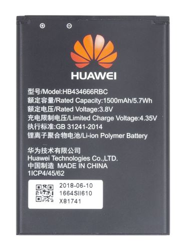 HB434666RBC Huawei batéria 1500mAh Li-Pol (Service Pack)