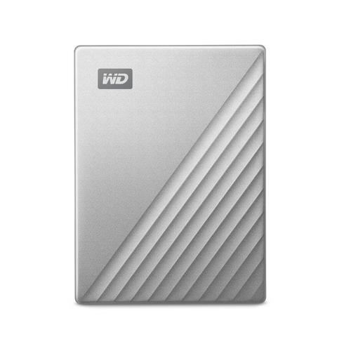 WD My Passport/2TB/HDD/Externý/2.5"/Strieborná/3R