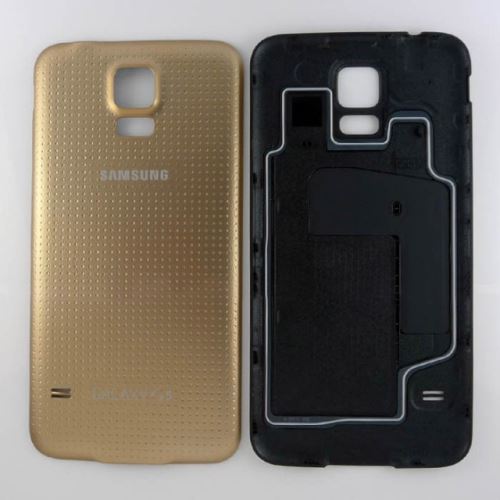 Samsung SM-G900F Galaxy S5 kryt batérie zlatý