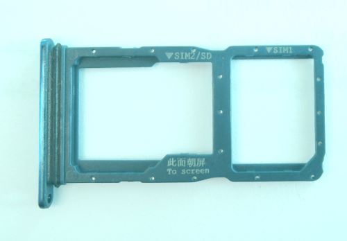 Huawei P20 Lite 2019 SIM tray modrý