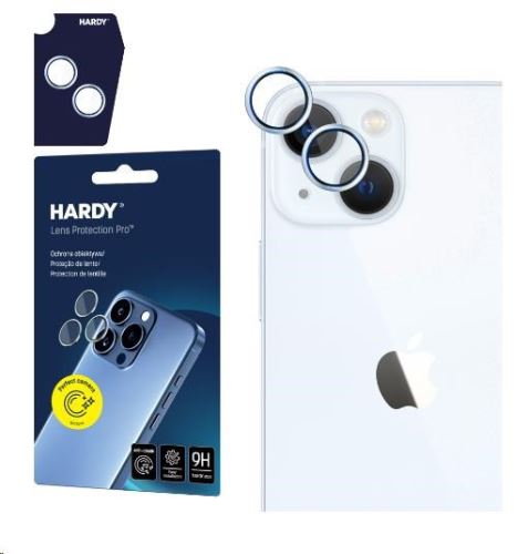 3mk ochrana kamery HARDY Lens Protection Pro pre iPhone 15/15 Plus Blue