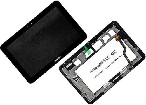 LCD displej + dotyk + predný kryt Samsung P7300 Galaxy Tab 8.9 3G, P7310 Galaxy Tab 8.9 Wi