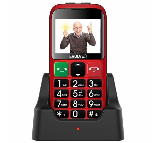 EVOLVEO EasyPhone EB, mobilní telefon pro seniory
