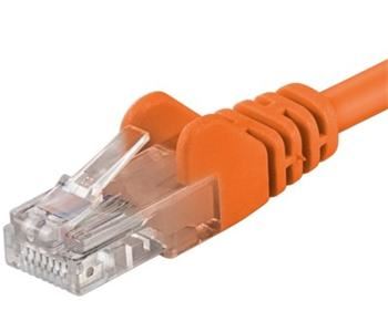 Patch kabel UTP RJ45-RJ45 level CAT6, 3m, oranžová