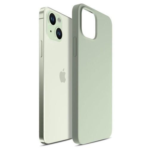 3mk ochranný kryt Hardy Silicone MagCase pre Apple iPhone 15, Green
