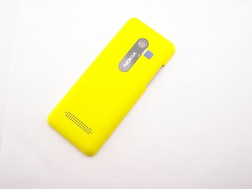 Nokia 206 Dual SIM kryt batérie žltý