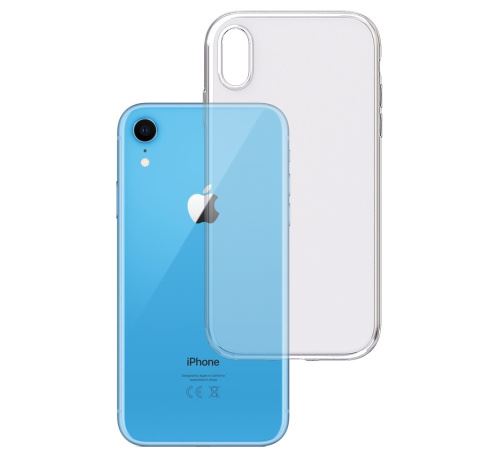 3mk ochranný kryt Clear Case pre Apple iPhone Xr, čirý