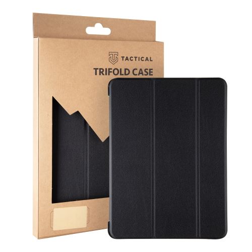 Tactical Book Tri Fold Pouzdro pro Samsung T870/T875/X700/X706 Galaxy Tab S7 / S8 Black