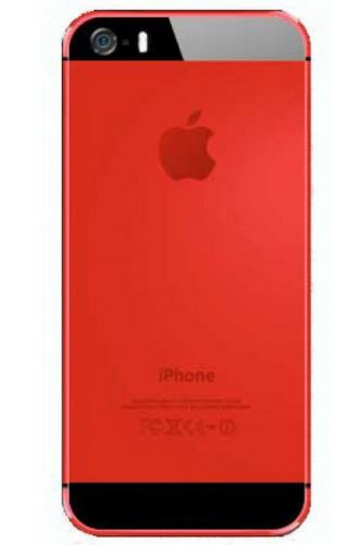 Apple iPhone 5 zadný kryt červený/čierny