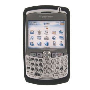 BlackBerry 8300 silikónové puzdro čierne